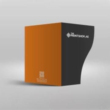 custom printed folders Dubai