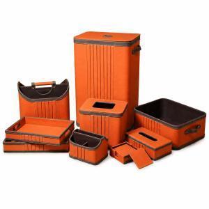 Premium Leather Laundry Basket Sets | Amadika