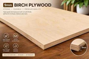 Buy 9mm Birch Plywood by Wigwam — 7-Ply Strength for Premium Interiors