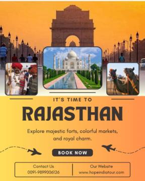 Private Driver India- Rajasthan Tour with Taj Mahal