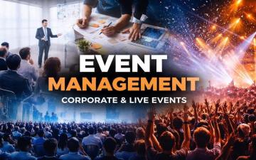 Trusted Event Management Company for Corporate and Live Events