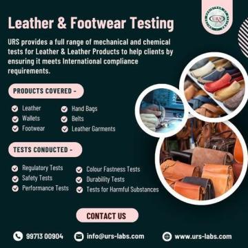 Leather Products Testing Lab in India