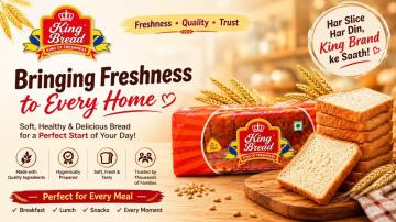 Choose King Bread No.1 Bread in Muzaffarnagar for Daily Freshness