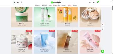 Extra 5% OFF Your All Purchases on YesStyle