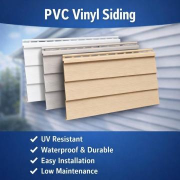 PVC Vinyl Siding Panels for Exterior Wall Cladding | Eastbuilding