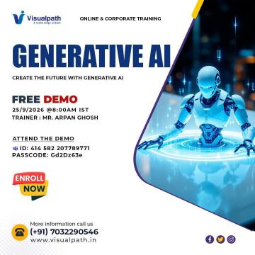 Generative AI Online Training: Join Free Demo - Sep 25th