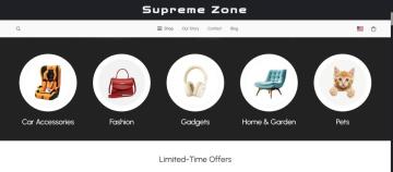 10% OFF All Purchases on Supreme Zone
