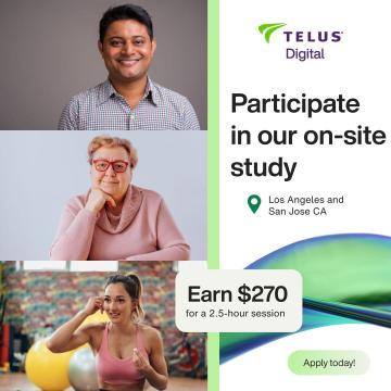Earn $270-$375 | Unique Research Study in LA – Are You In?