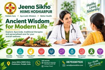 Jeena Sikho HiiMS Clinic Hoshiarpur – Ayurvedic Healthcare & Wellness