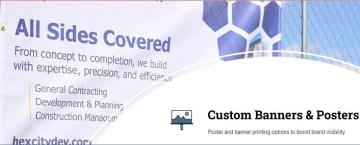 Cheap Banners and Posters