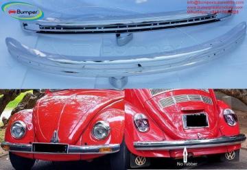 Volkswagen Beetle bumpers () and onwards by stainless steel (VW Käfer Stoßfänger satz)
