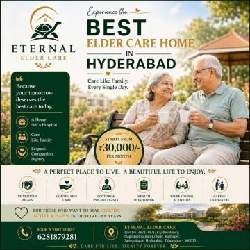 Old Age Home in Hyderabad | Eternal Elder Care