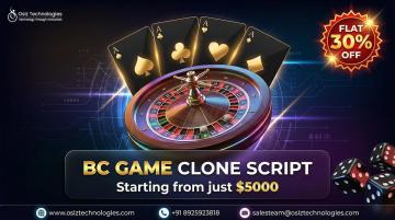 Launch Your Crypto Casino with BC Game Clone Script - Flat 30% Discount