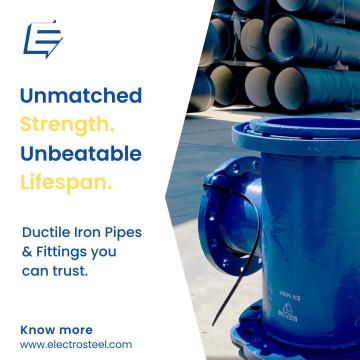 Premium DI Pipes for Water Supply & Infrastructure Projects
