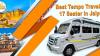 17 Seater Tempo Traveller in Jaipur – Best for Large Group Travel