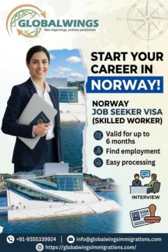 Apply for Norway Job Seeker Visa with Trusted Experts