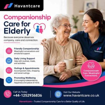 Companionship Care for Elderly – Trusted, Caring Support at Home