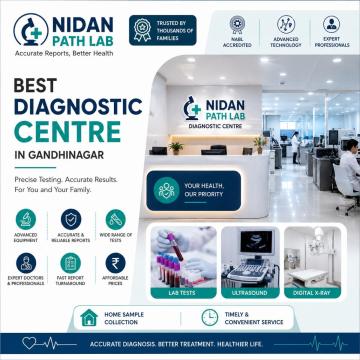 Best Diagnostic Centre in Gandhinagar – Nidan Path Lab