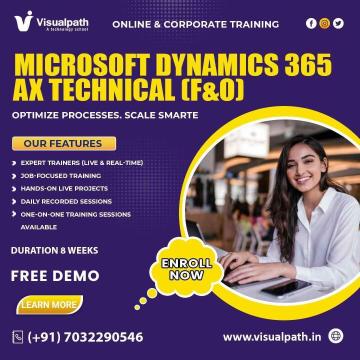 Join Best MicroSoft Dynamics Ax Online Training - Visualpath