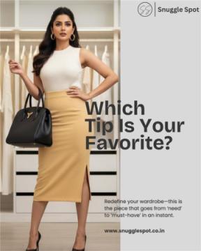 Refresh Your Wardrobe with Long Straight Skirts