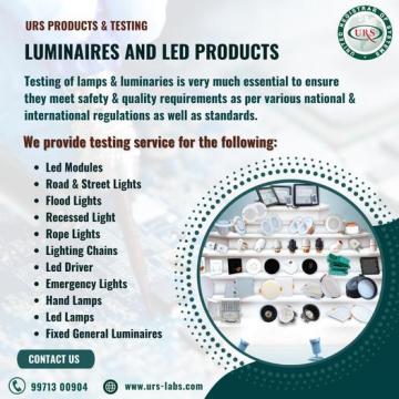 Luminaries LED Bulb Testing Laboratory in India