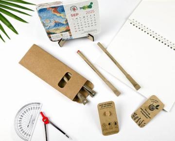 Seed Pen: Eco-Friendly Plantable Pen for Sustainable Writing & Gifting