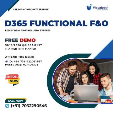 D365 Finance And Operations Training | Online Free Demo