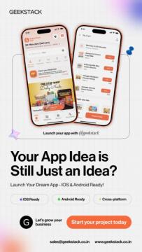 Best Mobile App Development Company in India Android & iOS Apps - Geekstack
