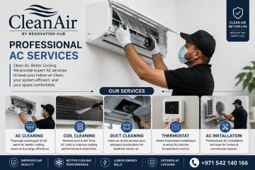 Trusted AC Cleaning Specialists in Dubai | Clean Air UAE