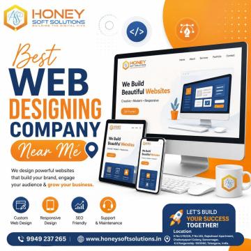 web designing company in hyderabad – Honey Soft Solutions