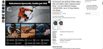 €25 Off KOSPET TANK T4 Montre Connectée