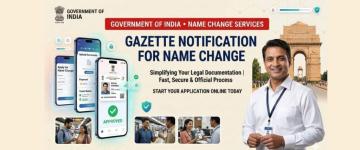 Gazette for Name Change Service in India – Fast & Legal Help