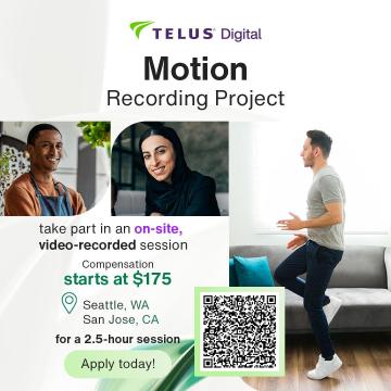 On-site in Motion Recording Project