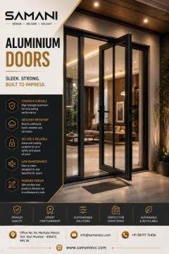 Make Every Entrance Unforgettable with Premium Aluminium Doors