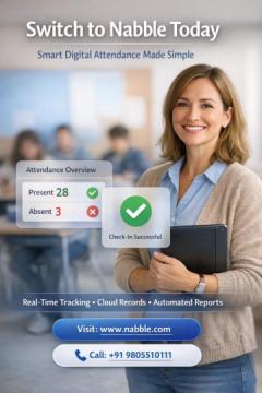 Smart Digital Attendance System for Schools & Offices – Go Paperless!