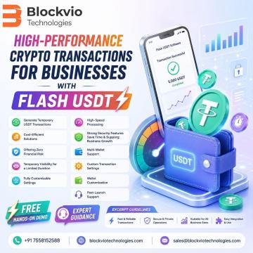 High-Performance Crypto Transactions for Businesses with Flash USDT