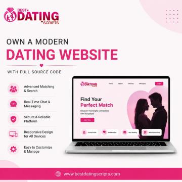 Own a Modern Dating Website with Full Source Code