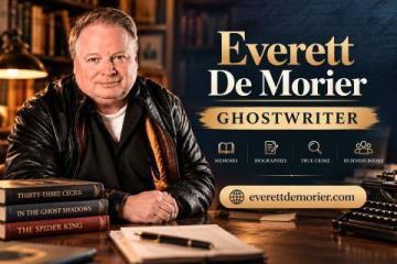 Have a Powerful Story to Tell? Let Everett De Morier Help You Write It