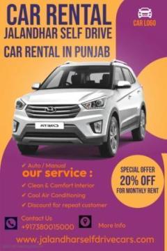 Jalandhar self Drive Car Rental In Punjab