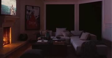 Window Treatments Waunakee with Smart Motorised Room Darkening Shades