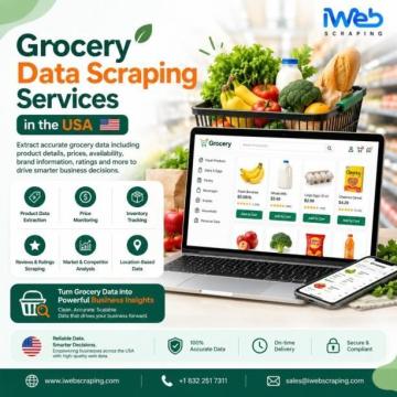 Grocery Data Scraping Services in the USA