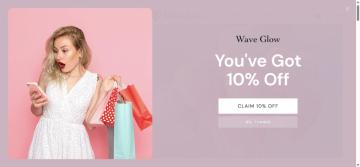 10% OFF All Orders You Need on Wave Glow