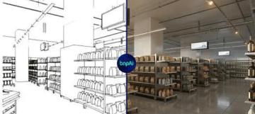 Retail Store Design Visualization AI