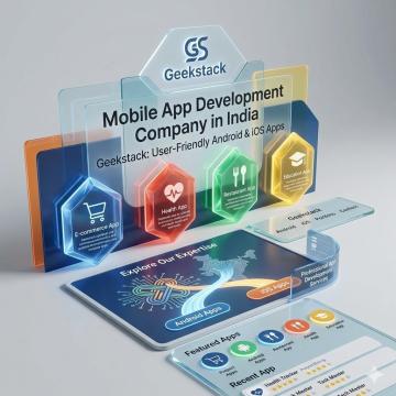 Mobile App Development Company in India – Geekstack