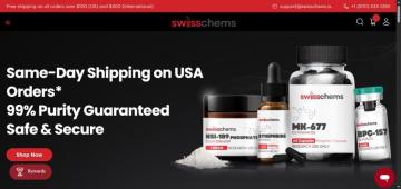 20% OFF Sitewide Free Shipping at Swiss Chems