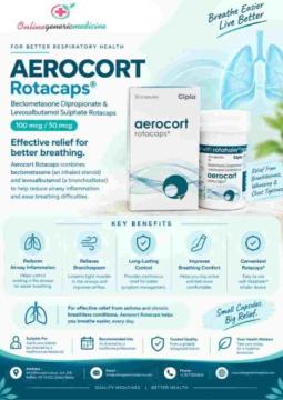 Aerocort Rotacaps for Breathing Care | Online Generic Medicine