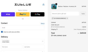 Exclusive Sublue: $150 OFF All Your Orders With Codes