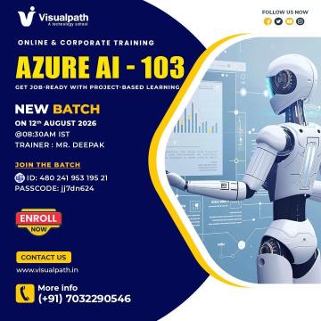 Azure AI-103 New Batch – Learn Azure AI from Experts