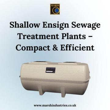 Marsh Ensign Sewage Treatment Plants UK | Marsh Industries