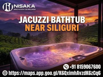 Luxury Jacuzzi Bathtub Near Siliguri for Relaxing Comfort